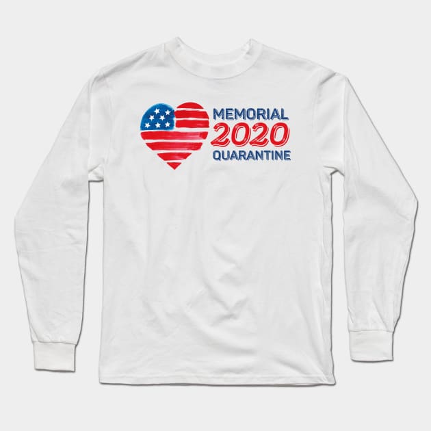 Memorial day 2020 Long Sleeve T-Shirt by Amelia Emmie